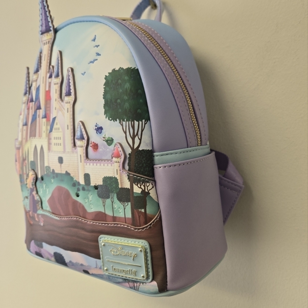 Loungefly Disney Princess Sleeping Beauty Castle Series Backpack - Picture 6 of 11
